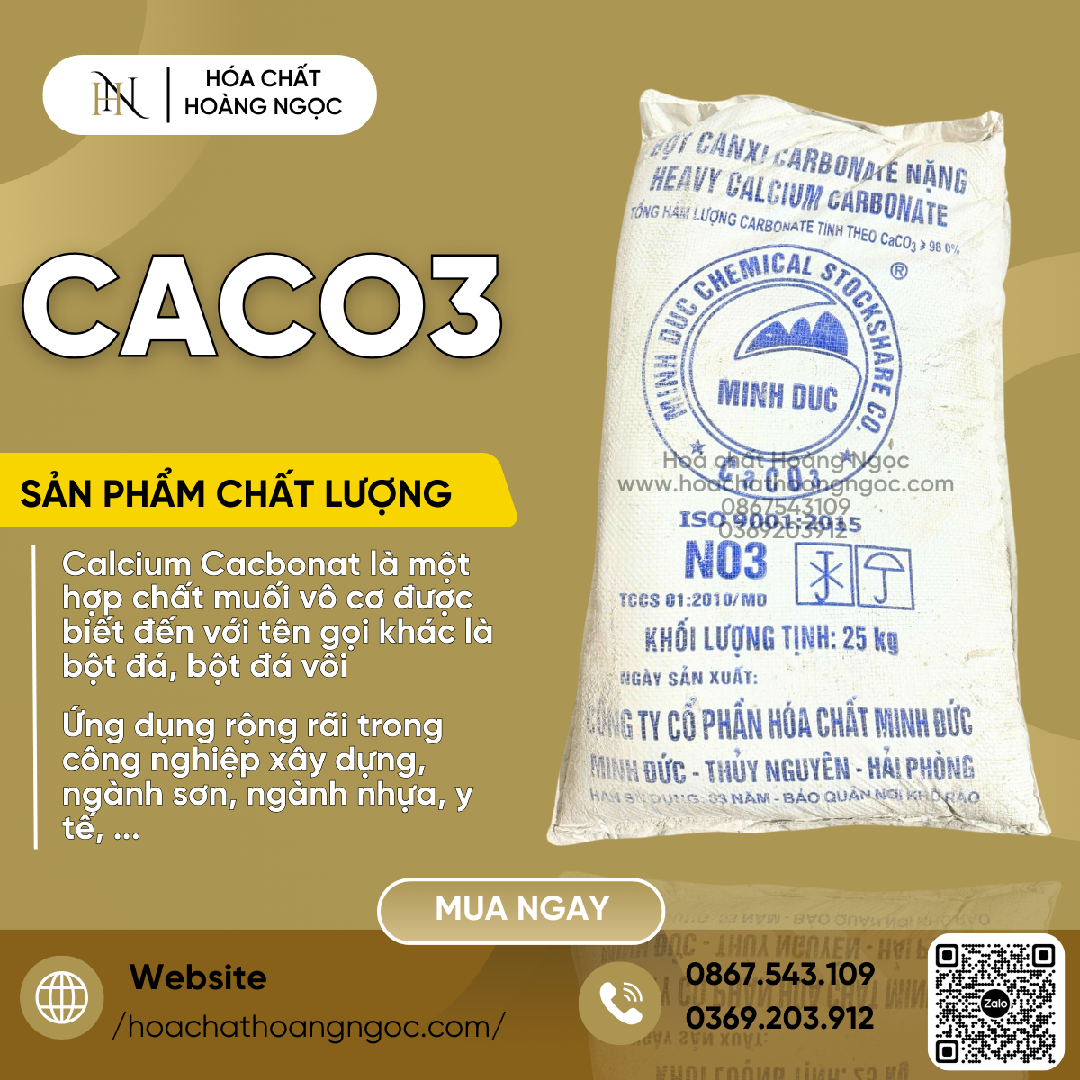 CANXI CACBONAT, BỘT NẶNG, BỘT ĐÁ