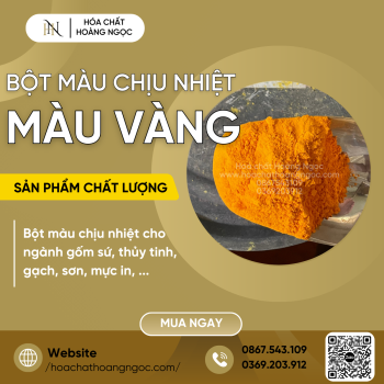 BỘT MÀU VÀNG CHỊU NHIỆT M1531