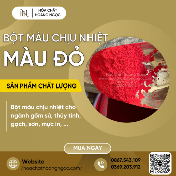 BỘT MÀU ĐỎ CHỊU NHIỆT M1521