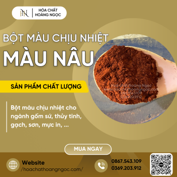 BỘT MÀU NÂU CHỊU NHIỆT MS64