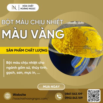 BỘT MÀU VÀNG CHỊU NHIỆT M282